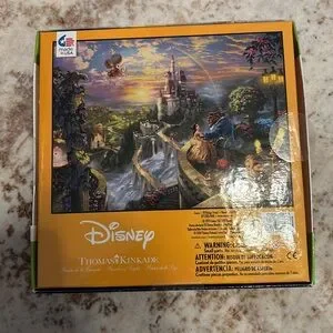 ceaco | Toys | Disney Thomas Kinkade Beauty And The Beast Falling In ...